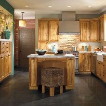 Rustic kitchen cabinet design